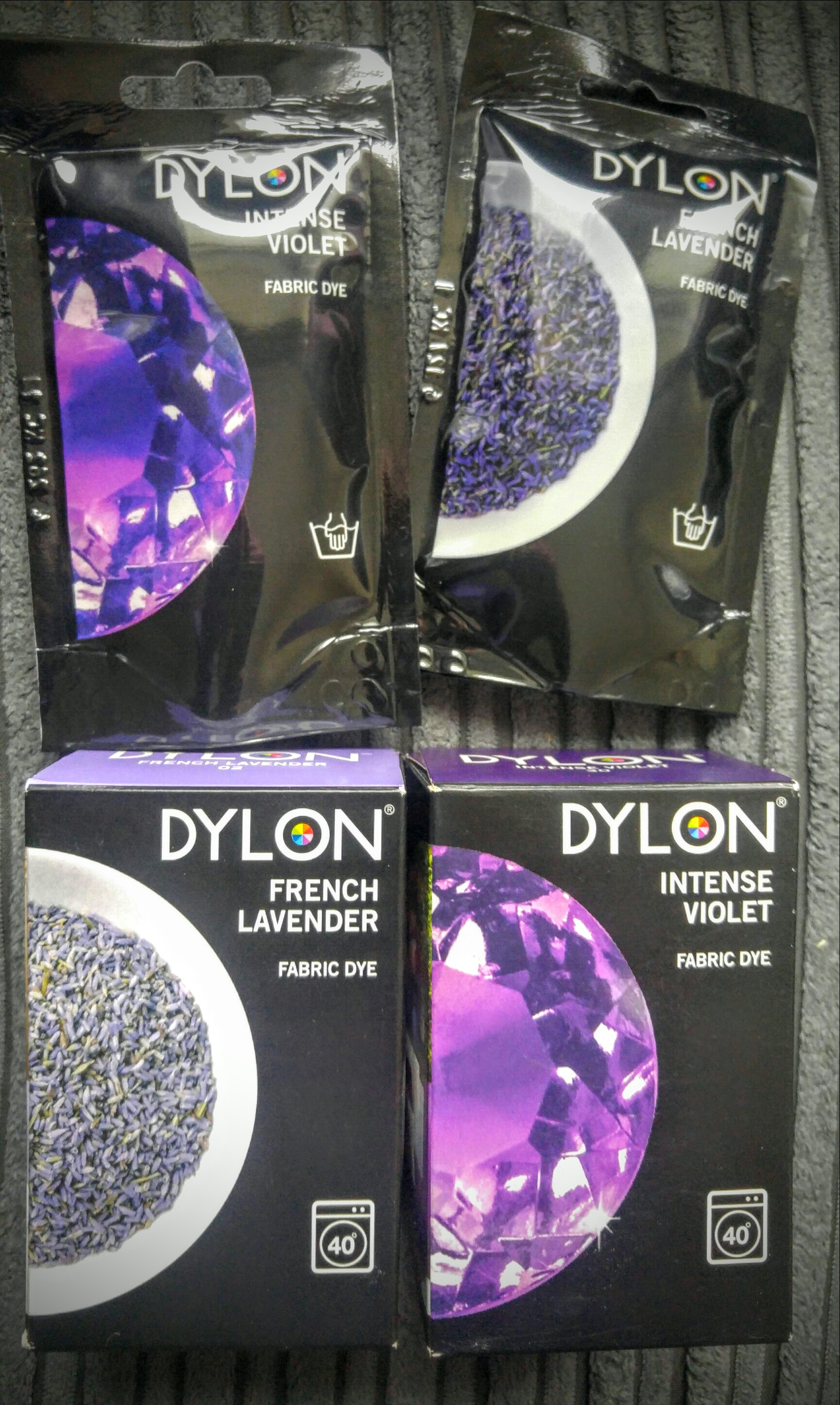 dylon fabric dye review Archives - Relentlessly Purple