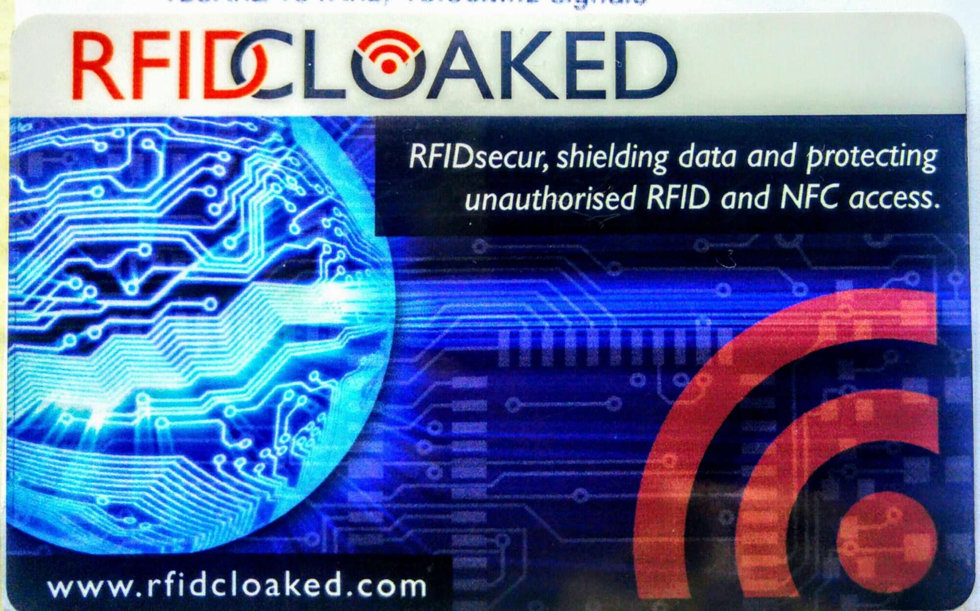 RFID Shielding card