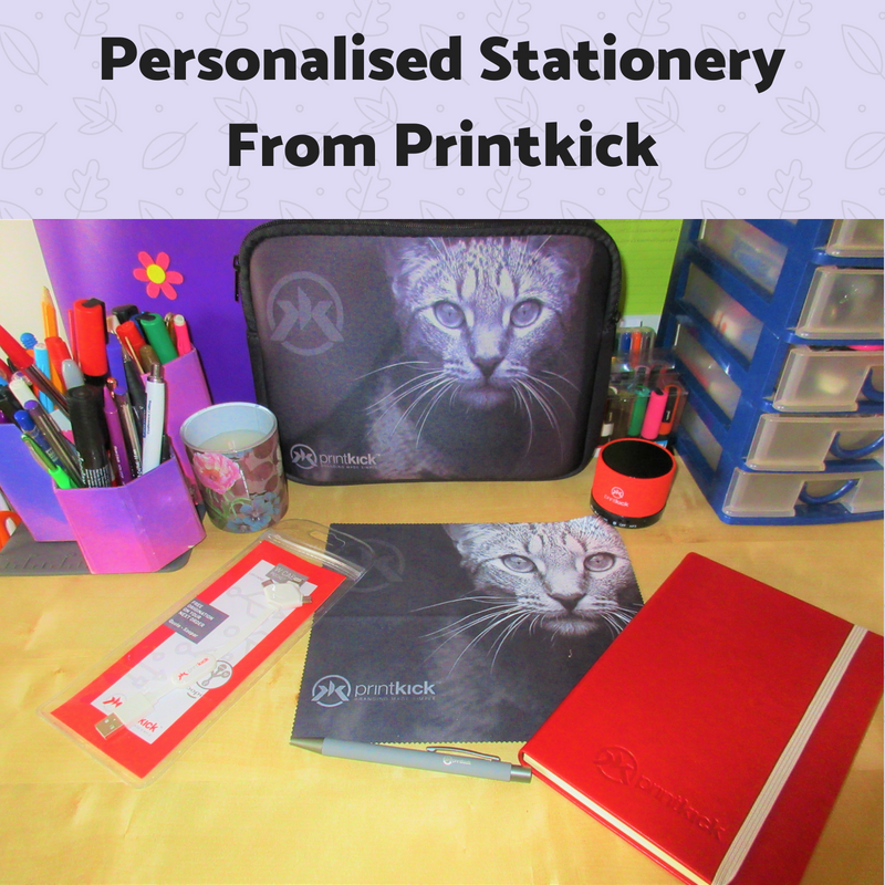 Personalised Stationery goody bag from Printkick