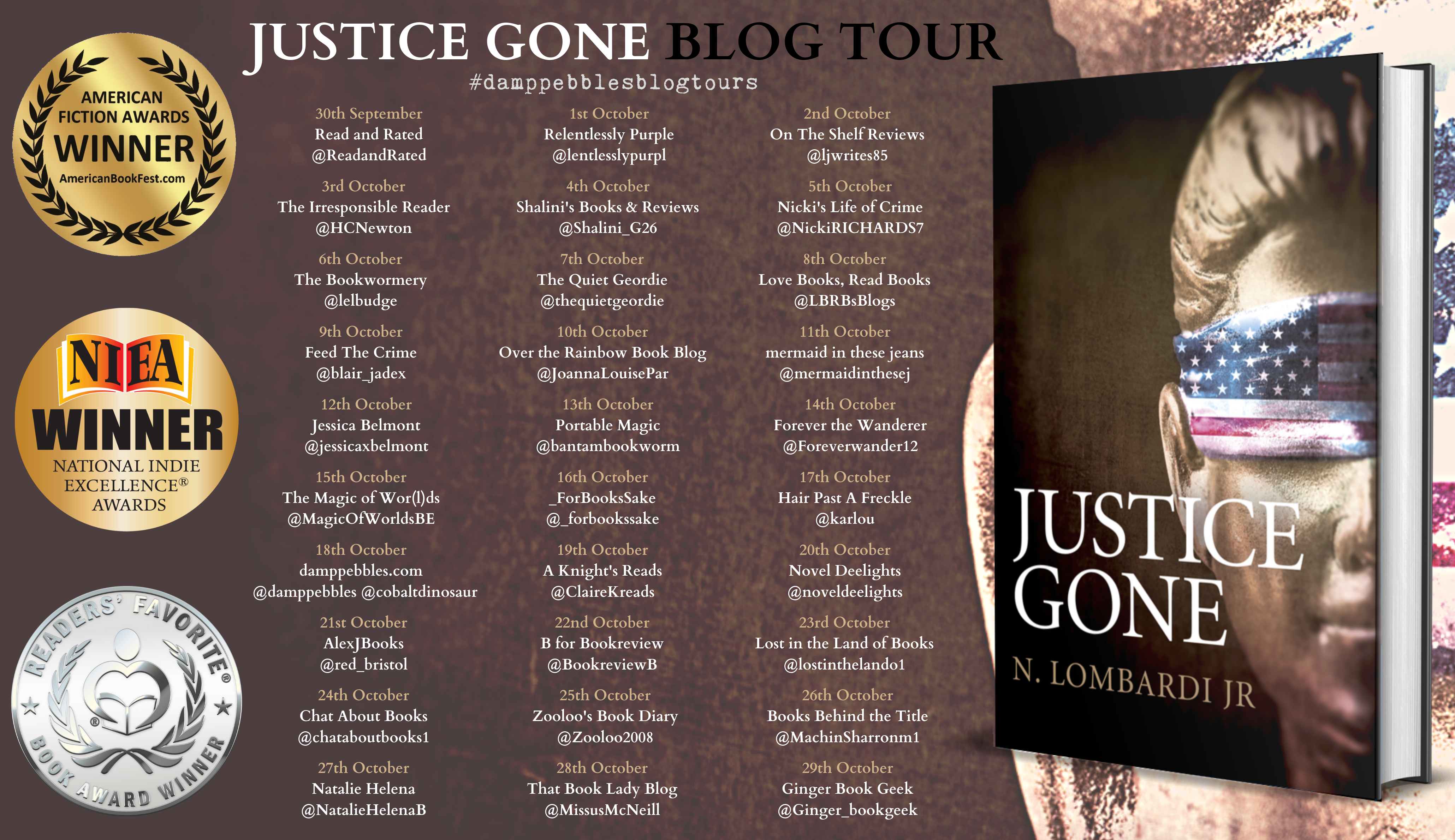 Justice Gone Blog Tour